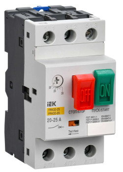 Пускатель ПРК32-2,5 In=2,5A Ir=1,6-2,5A Ue 660В IEK