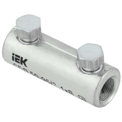 Соединитель болтовой луженый СБЛ 50-95/2 1кВ IEK