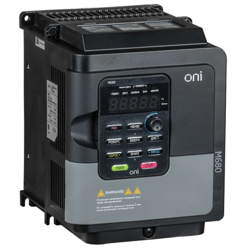 Преобразователь частоты M680 380В 3Ф 3,7-5,5кВт 9-10,7А серии ONI