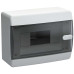 UNION Compact Корпус пластиковый ЩРН-П-8 IP41 черная прозрачная дверь IEK UNION Compact Корпус пластиковый ЩРН-П-8 IP41 черная прозрачная дверь IEK