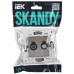 SKANDY Розетка двойная TV+SAT SK-A13N металл никель IEK SKANDY Розетка двойная TV+SAT SK-A13N металл никель IEK