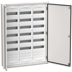 TITAN 5 Корпус металлический ЩРв-252 (3х84) 1130х885х130мм IP31 белый (две двери) IEK