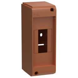 UNION Mini Корпус пластиковый КМПн-2 IP20 без двери дуб IEK