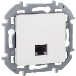 INSPIRIA Розетка компьютерная RJ45 категория 6 UTP белый