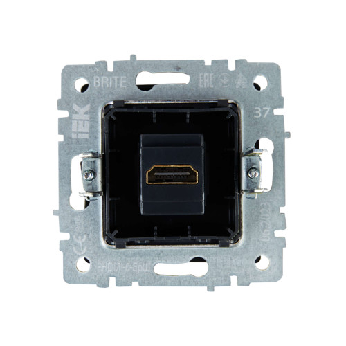 BRITE Розетка HDMI РHDMI-0-БрШ шампань IEK