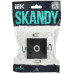 SKANDY Розетка TV проходная SK-A17Bl черный IEK
