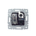 BRITE Розетка двойная TV+RJ45 кат.5E РТВ/РК12-БрА алюминий IEK BRITE Розетка двойная TV+RJ45 кат.5E РТВ/РК12-БрА алюминий IEK