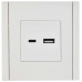 FORTE&PIANO Розетка USB A+C 3,1А FP250 белый IEK FORTE&PIANO Розетка USB A+C 3,1А FP250 белый IEK