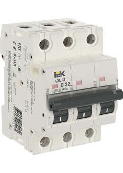 ARMAT Автоматический выключатель M06N 3P D 32А IEK