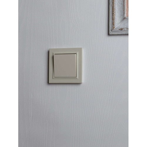 BRITE Рамка 1-местная IP44Р У-1-БрКр-44 бежевый IEK