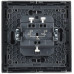 FORTE&PIANO Выключатель жалюзи 10А FP511 сталь IEK