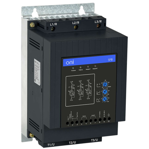 Устройство плавного пуска SFB 3Ф 380В 75кВт 150А Uупр 110-220В Modbus с защитами ONI