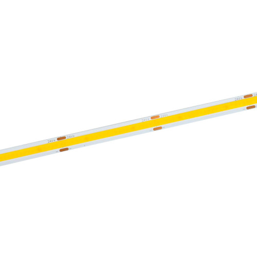 Лента светодиодная 5м COB 480LED/м 11Вт/м IP20 ширина 8мм 24В холодный белый IEK