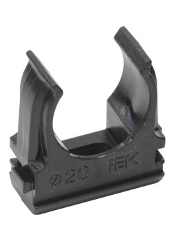 ELASTA Держатель с защелкой CF20 черный IEK