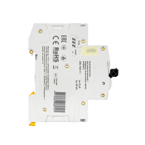 ARMAT Автоматический выключатель M06N 3P D 25А IEK