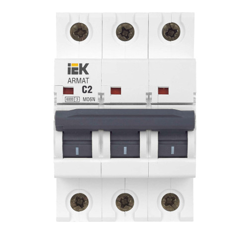 ARMAT Автоматический выключатель M06N 3P C 2А IEK