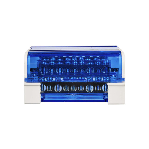 Шины на DIN-рейку в корпусе (кросс-модуль) ШНК 4х11 3L+PEN IEK