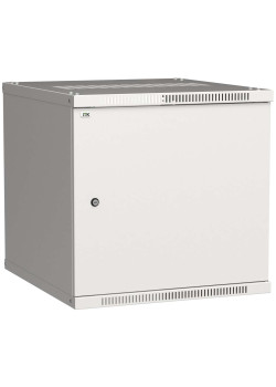 ITK Шкаф настенный LINEA WE 9U 600х450мм дверь металл серый