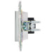 SKANDY Розетка HDMI SK-H01N металл никель IEK