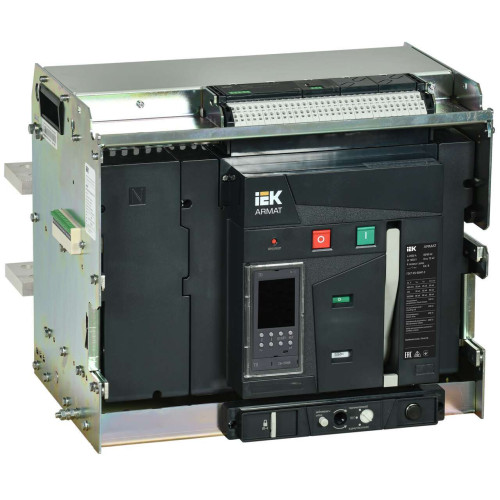 ARMAT AR-A4S TD25 4P W HR Выключатель автоматический воздушный 85кА расцепитель TD 2500А 4P выдвижной с аксессуарами ~220-240В: реле отключения, реле включения, моторный привод IEK