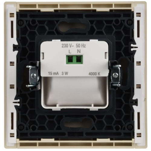 FORTE&PIANO Подсветка LED встраиваемая FP457 ваниль IEK