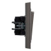 BRITE Выключатель 2-клавишный 10А в сборе ВСР10-2-0-БрС сталь IEK BRITE Выключатель 2-клавишный 10А в сборе ВСР10-2-0-БрС сталь IEK