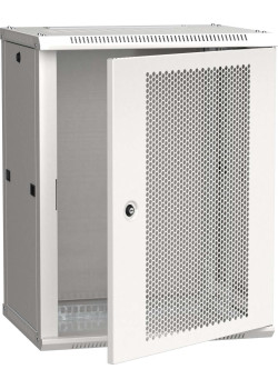ITK Шкаф LINEA W 12U 600х450мм дверь перфорированная серый