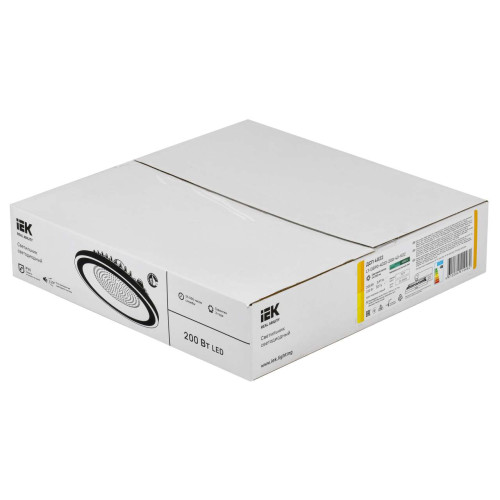 Светильник светодиодный ДСП 4022 200Вт 6500К IP65 IEK