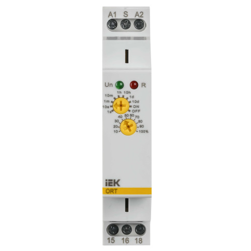 Реле задержки включения ORT 1 контакт 12-240В AC/DC IEK
