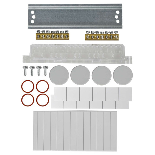 TEKFOR Корпус пластиковый КМПн-6 IP65 черная прозрачная дверь IEK