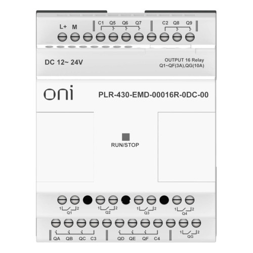 ПЛК 430 Модуль расширения входов выходов 16 RO 24В DC ONI