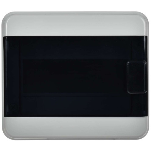 TEKFOR Корпус пластиковый КМПн-8 IP65 черная прозрачная дверь IEK