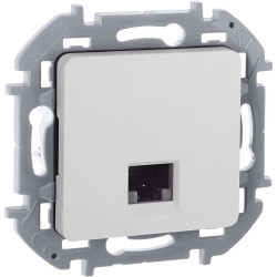 INSPIRIA Розетка компьютерная RJ45 категория 5Е UTP белый