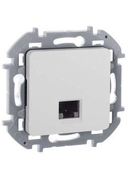 INSPIRIA Розетка компьютерная RJ45 категория 5Е UTP белый