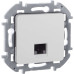 INSPIRIA Розетка компьютерная RJ45 категория 5Е UTP белый INSPIRIA Розетка компьютерная RJ45 категория 5Е UTP белый