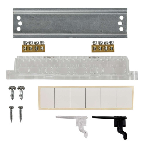 UNION Compact Корпус пластиковый ЩРН-П-6 IP41 черная прозрачная дверь IEK