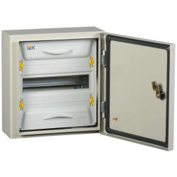 PRO Корпус металлический ЩРн-12з-1 У2 IP54 IEK
