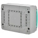 TEKFOR Корпус пластиковый КМПн-12 IP65 зеленая прозрачная дверь IEK TEKFOR Корпус пластиковый КМПн-12 IP65 зеленая прозрачная дверь IEK
