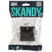 SKANDY Розетка с заземлением без защитных шторок 16А SK-R05T титан IEK SKANDY Розетка с заземлением без защитных шторок 16А SK-R05T титан IEK