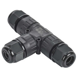 Коннектор кабельный герметичный WTP-306 3 PIN IP68 IEK