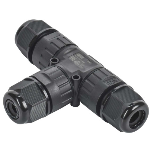 Коннектор кабельный герметичный WTP-306 3 PIN IP68 IEK