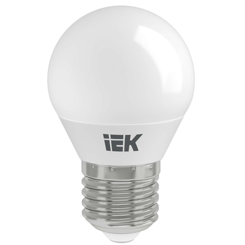 Лампа светодиодная G45 шар 3Вт 230В 4000К E27 IEK