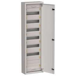 TITAN 5 Корпус металлический ЩРн-84 (1х84) 1085х310х140мм IP31 серый (одна дверь) IEK