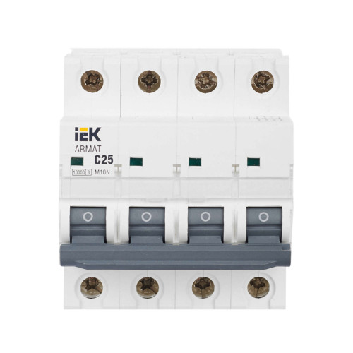 ARMAT Автоматический выключатель M10N 4P C 25А IEK