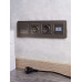 BRITE Розетка 1-местная с заземлением с защитными шторками 16А с USB A+A 5В 2,1А РЮш10-1-БрШ шампань IEK