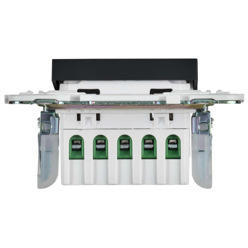 SKANDY Кнопка звонка с индикацией для отелей 10А SK-V17Bl черный IEK