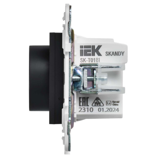 SKANDY Термостат электронный с индикацией SK-T01Bl черный IEK