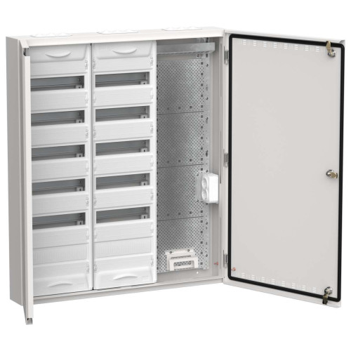 TITAN 5 Корпус комбинированный ЩРн-144 (3х72) 960х830х140мм IP30 белый IEK