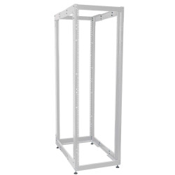 ITK Стойка открытая монтажная двухрамная LINEA F 24U 600x800мм с регулируемой глубиной серая