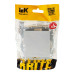 BRITE Выключатель 1-клавишный 10А ВС10-1-0-БрА алюминий IEK BRITE Выключатель 1-клавишный 10А ВС10-1-0-БрА алюминий IEK